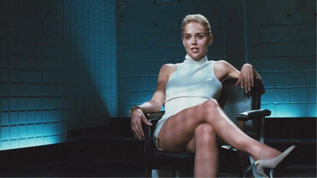 Sharon Stone dans le film Basic Instinct (1992). © STUDIOCANAL.