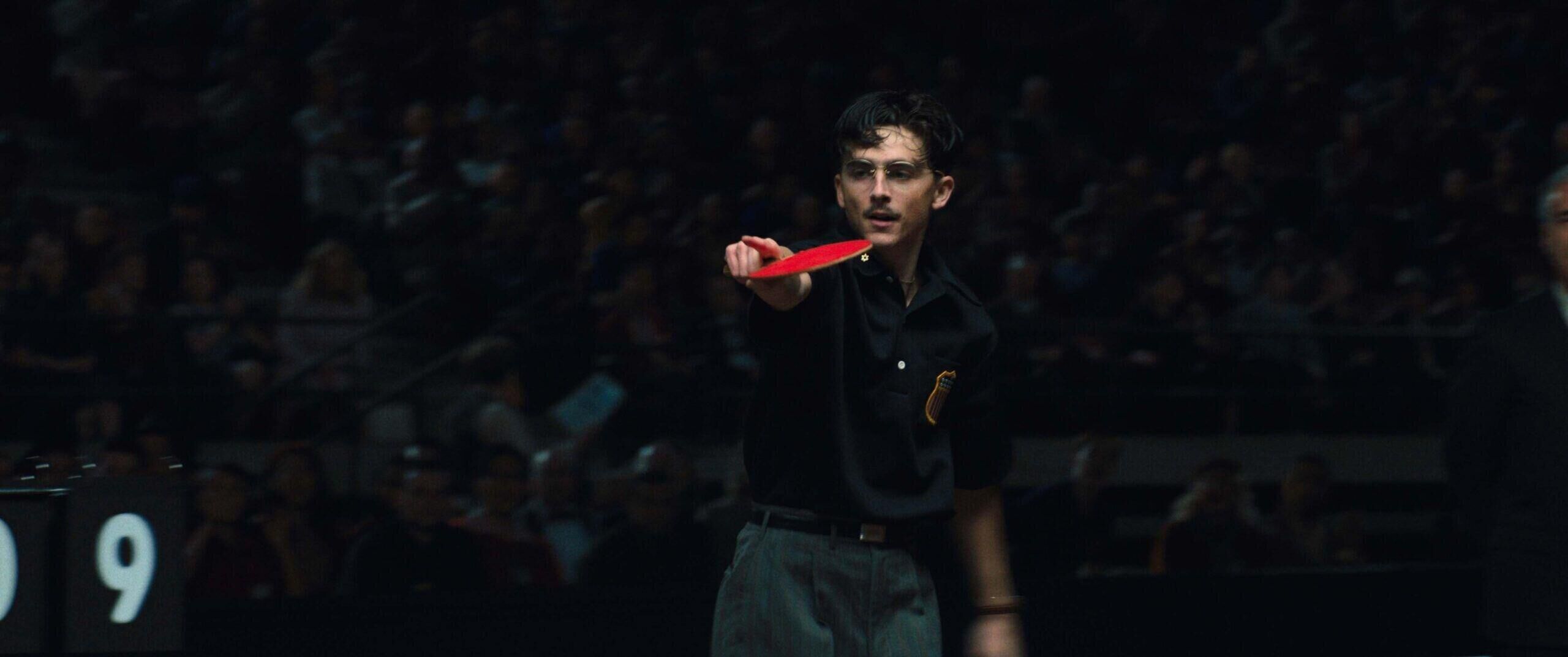 Timothée Chalamet dans le film Marty Supreme (2026). © A24.