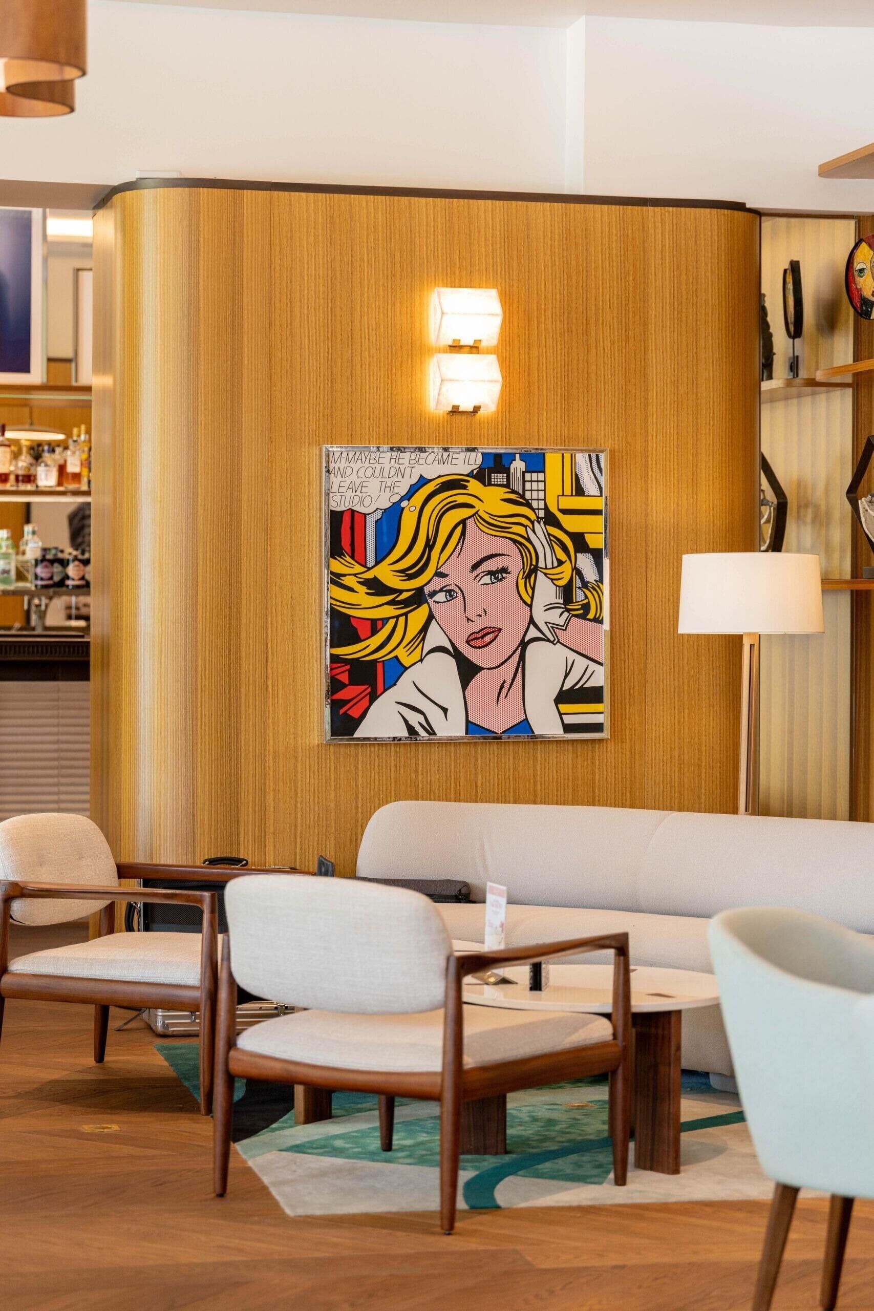 L'hôtel Mondrian à Cannes.