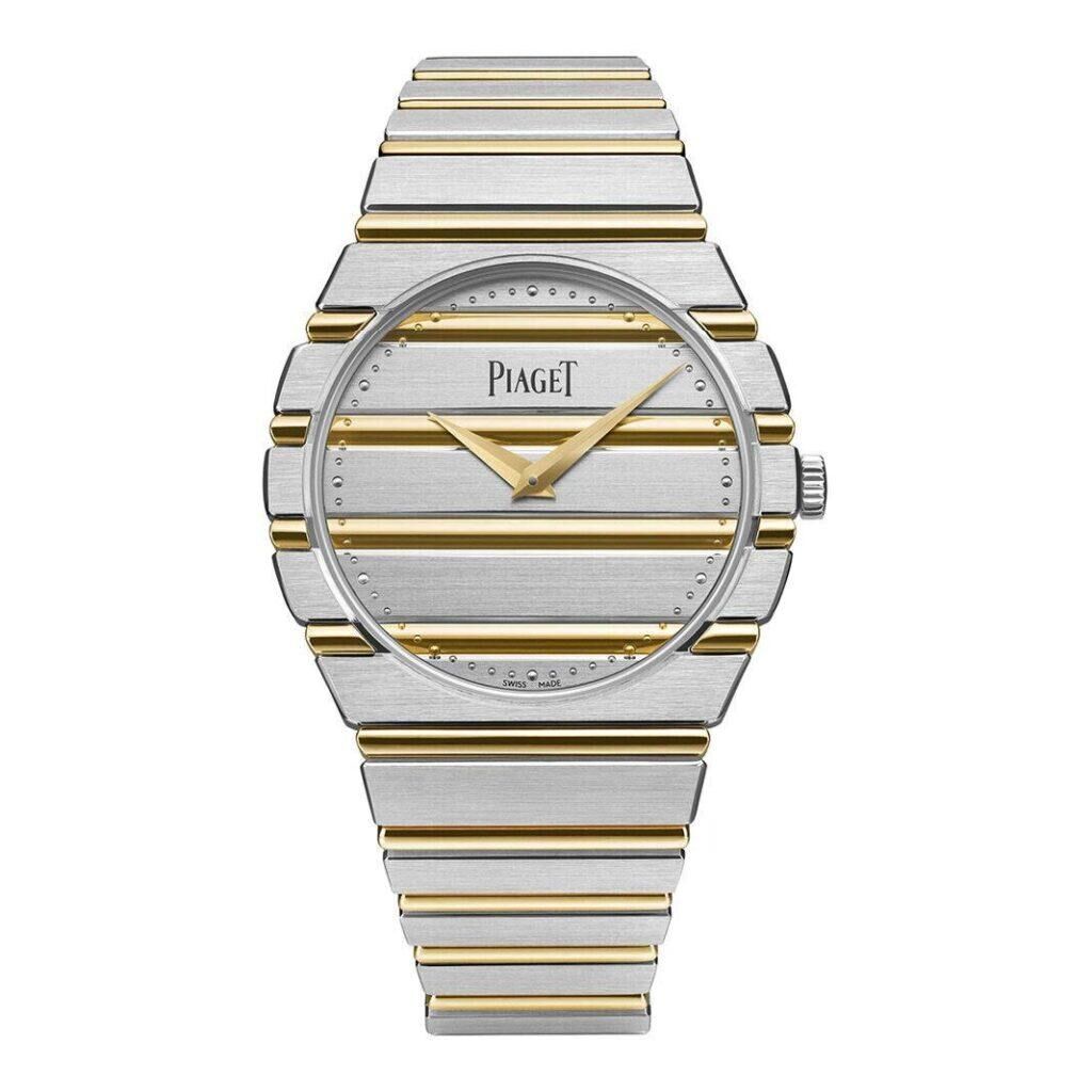 montre or jaune et or blanc piaget