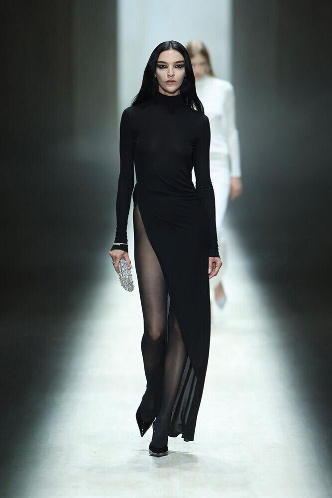Mariacarla Boscono at the Gucci Fall/Winter 2026-2027 show.
