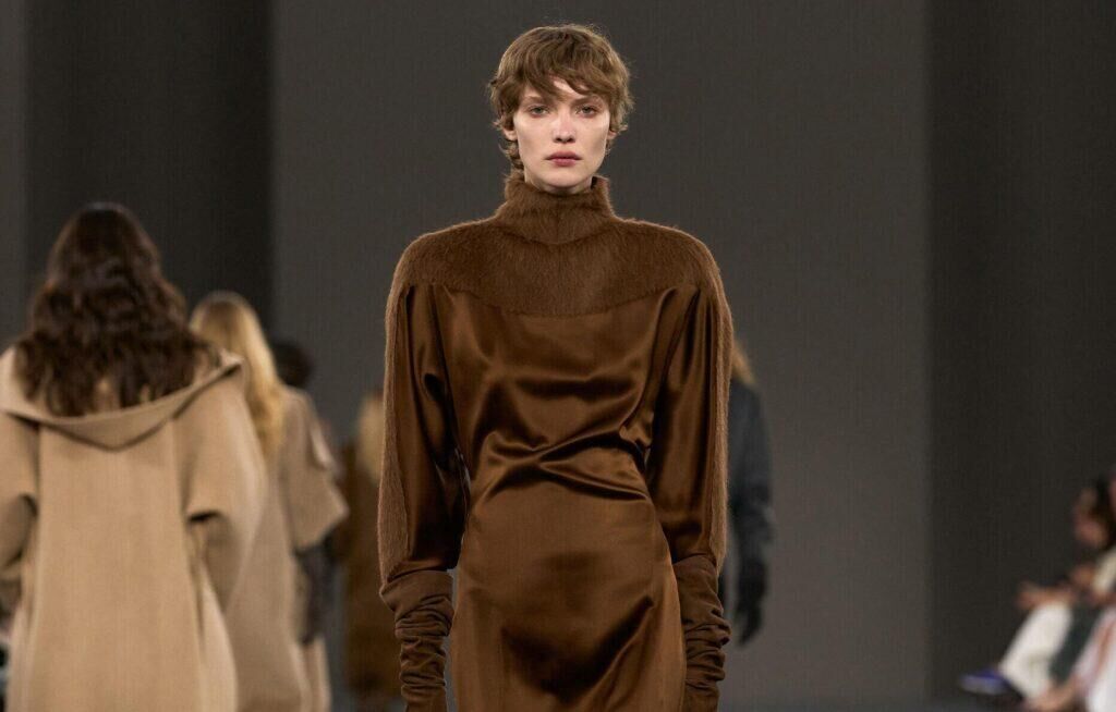 Le défilé Max Mara automne-hiver 2026-2027 à la Fashion Week de Milan.