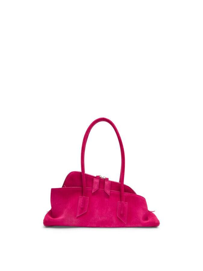 le mini sac passeggiata de the attico en daim rose