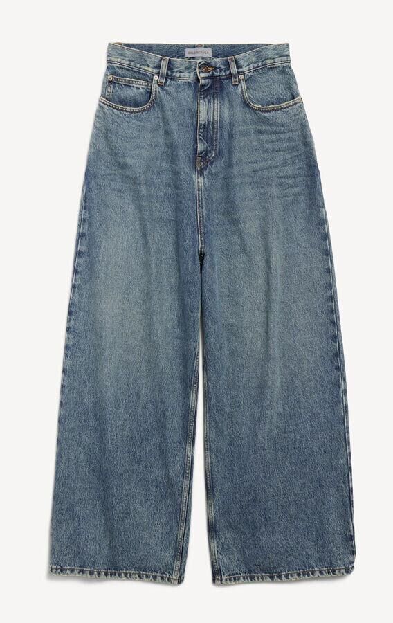 jean baggy taille basse tendance balenciaga