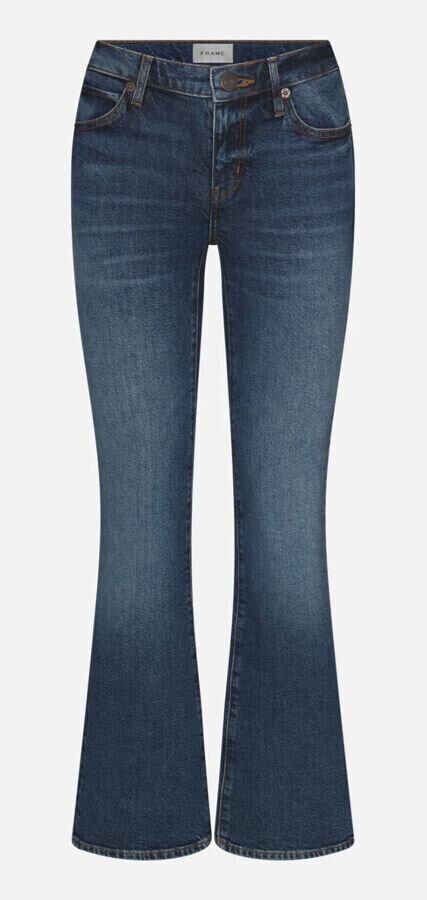 jean bootcut taille basse tendance frame