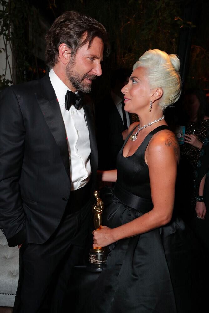 La showmance entre Bradley Cooper et Lady Gaga seen aux Oscars en février 2019. © Photo by Eric Charbonneau/Getty Images for Warner Bros.