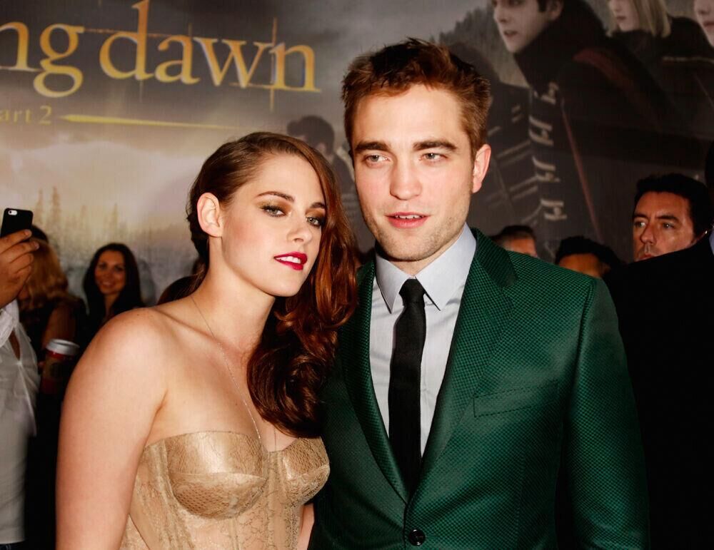 le couple Kristen Stewart et Robert Pattinson à l'avant-première de The Twilight : Partie II à Los Angeles en novembre 2012.