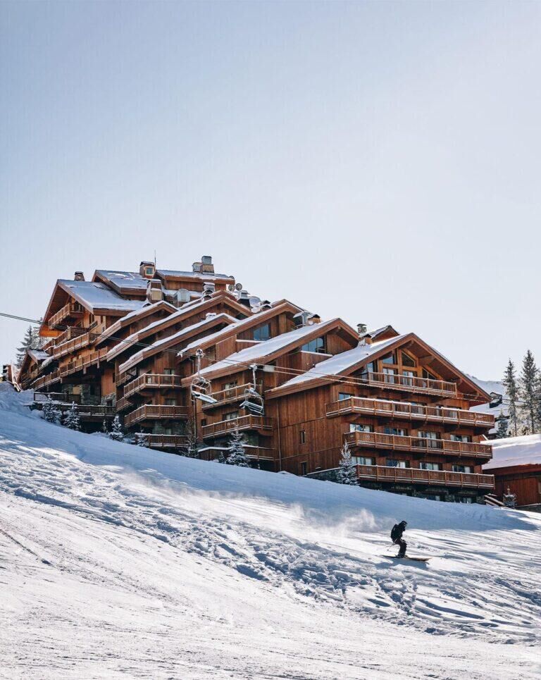 hotel luxe coucou station de ski meribel