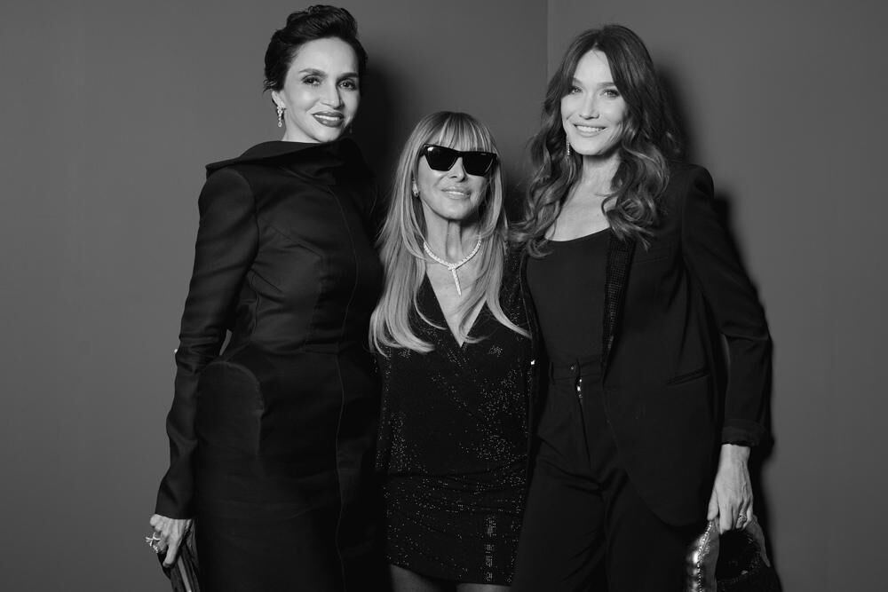 Farida Khelfa, Babeth Djian et Carla Bruni