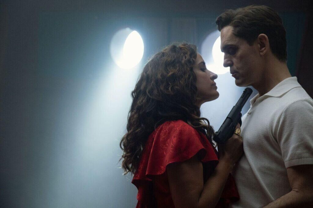 Inma Cuesta et Pedro Alonso dans la série Berlin et La Dame à l’hermine (2026) © Felipe Hernández/Netflix.
