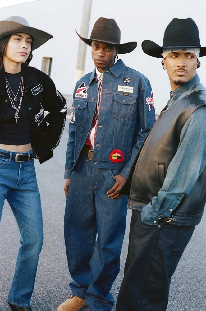 La collaboration Wrangler x Avirex.