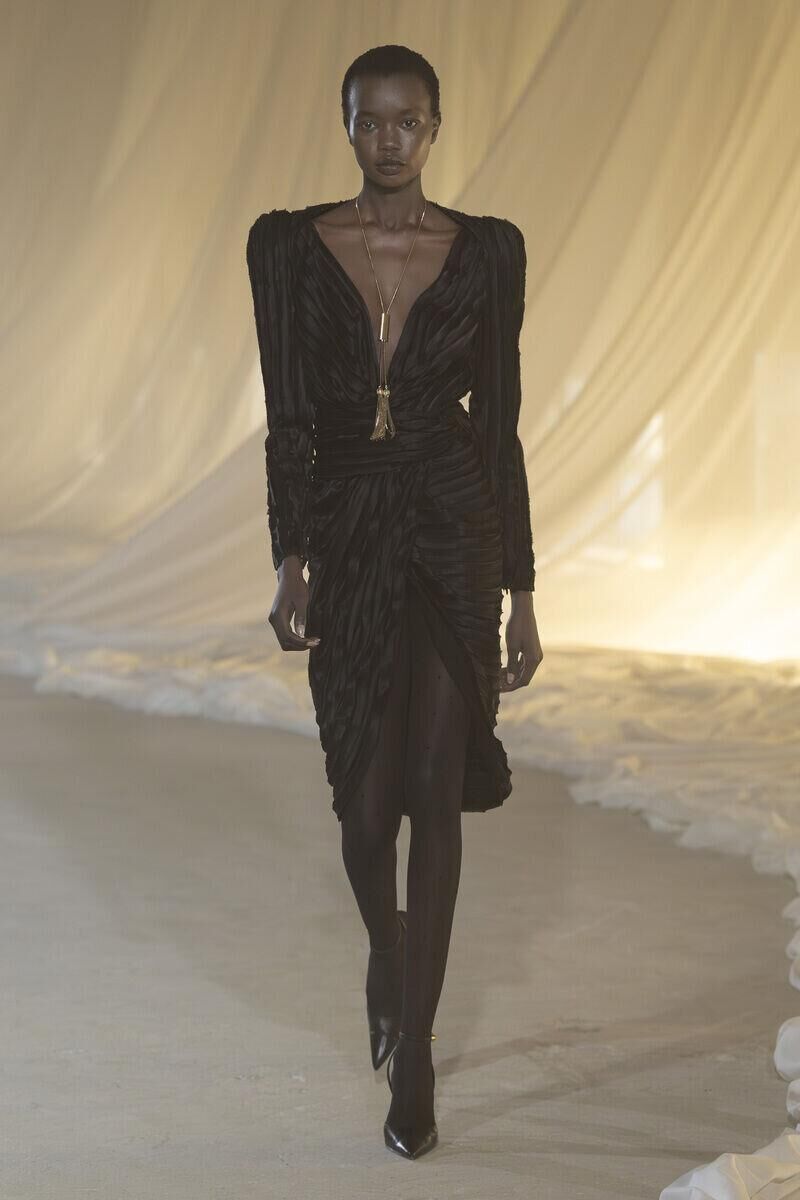 Le défilé Balmain automne-hiver 2026-2027.