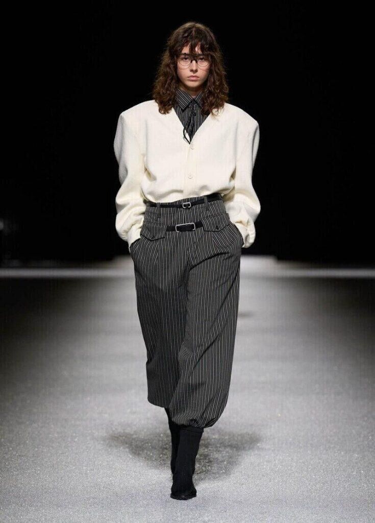 Le défilé Issey Miyake automne-hiver 2026-2027.