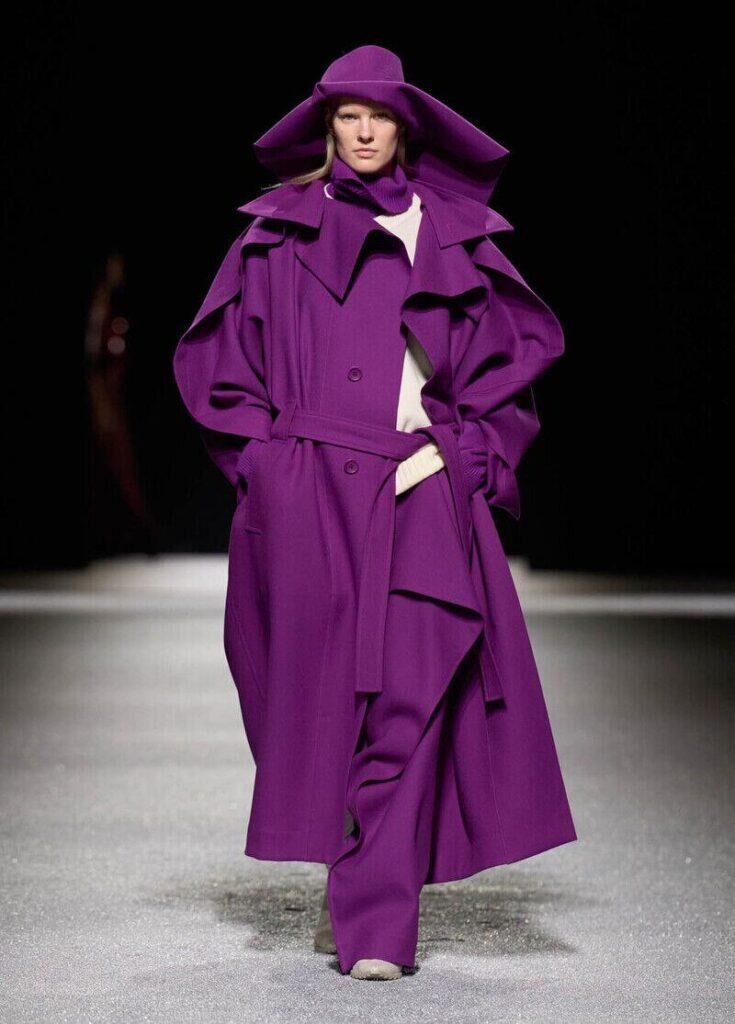 Le défilé Issey Miyake automne-hiver 2026-2027.