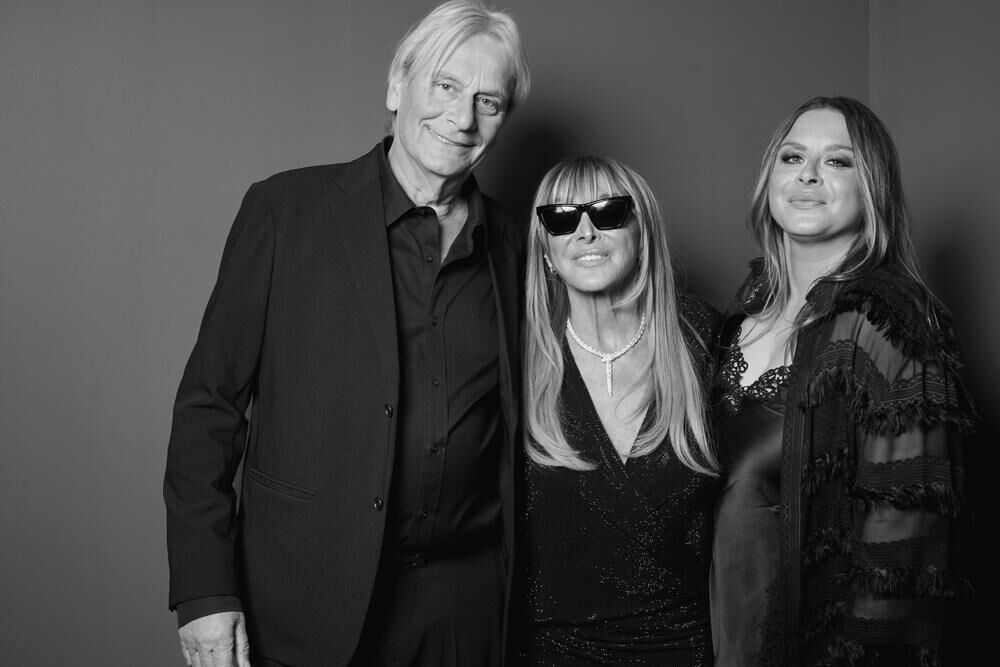 Laurent Morgensztern, Babeth Djian et Mila Morgensztern.