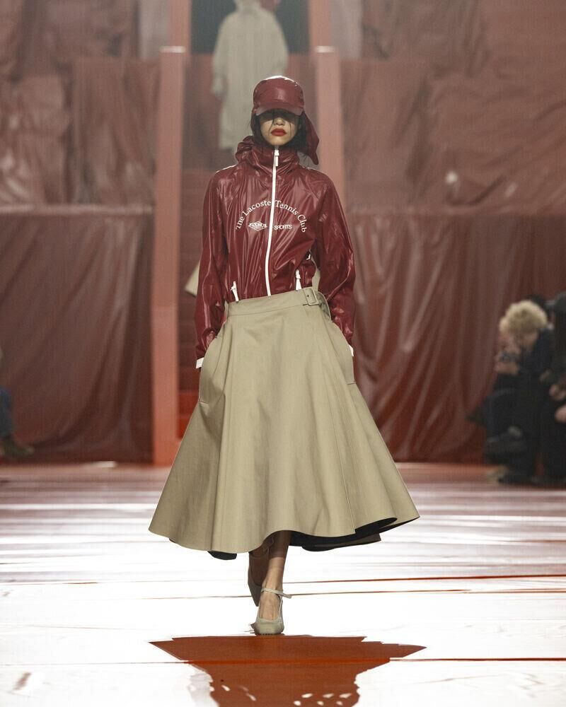 Le défilé Lacoste automne-hiver 2026-2027.