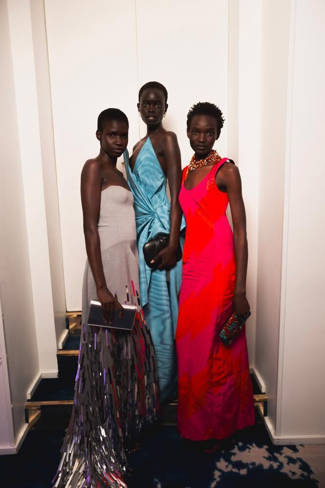 Rhoda Nyahouw, Athiec Geng et Adeng Marial.