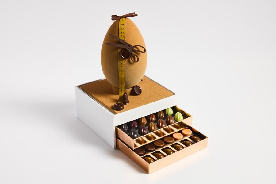 L'oeuf de Pâques Haute Couture Pierre Marcolini.