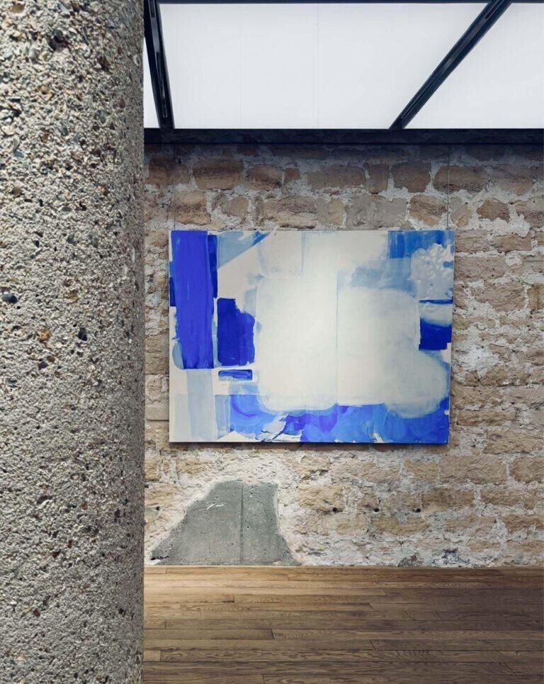 Vue de l'exposition d'Yvonne Robert à Saint Laurent Rive Droite. © Thibaut Wychowanok.