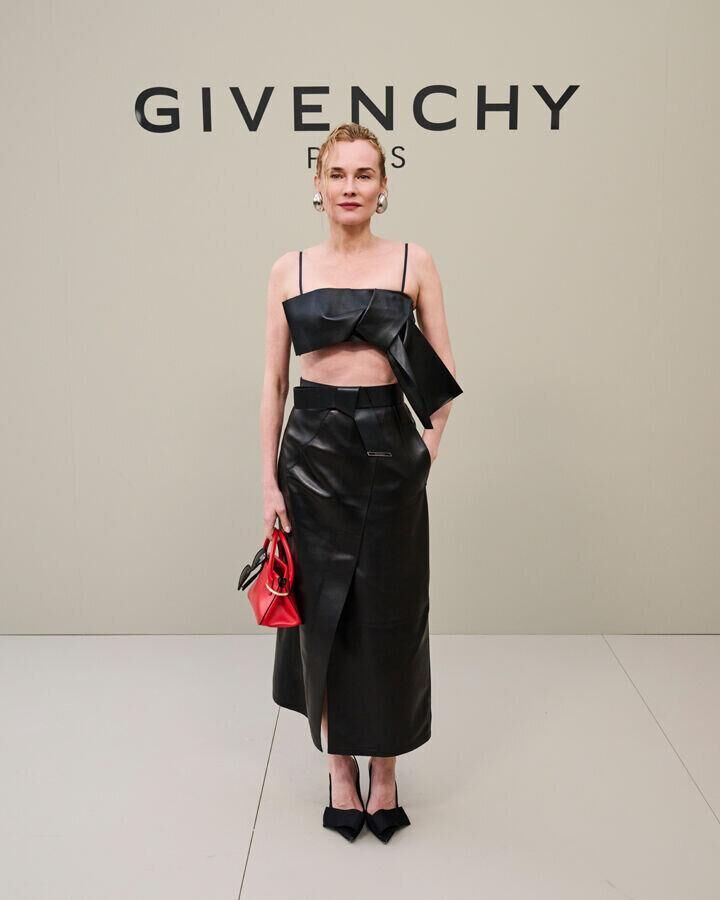 diane kruger au defile givenchy automne-hiver 2026-2027 à la fashion week de paris