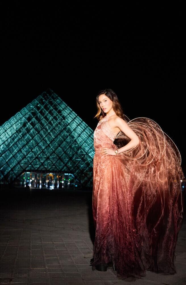 Eileen Gu en Iris van Herpen.