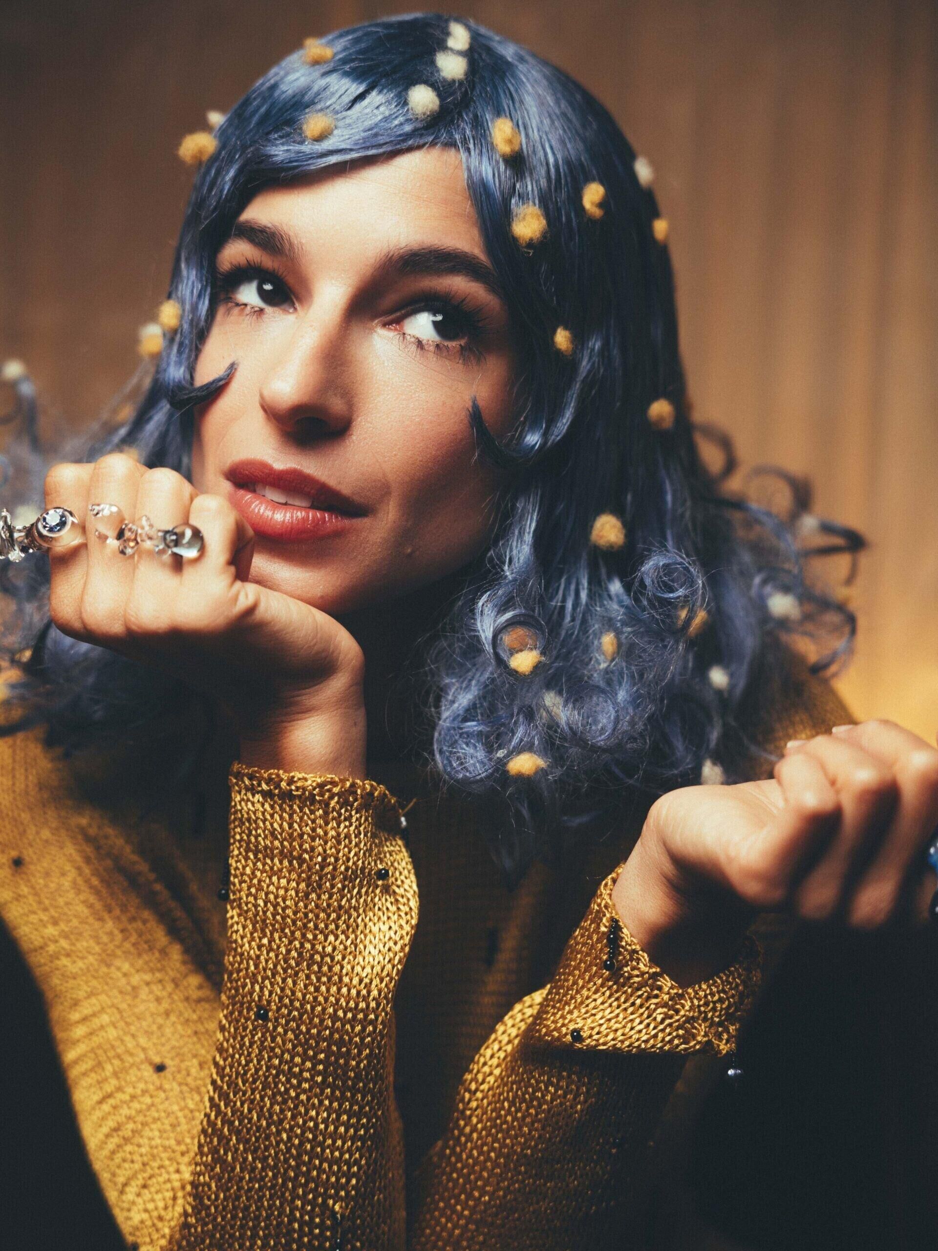 La chanteuse Flore Benguigui.