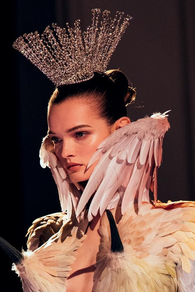 Détail du défilé Schiaparelli haute couture printemps-été 2026 par Daniel Roseberry