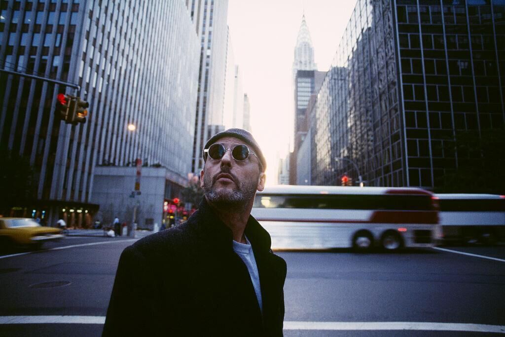 Les lunettes de Jean Reno dans Léon