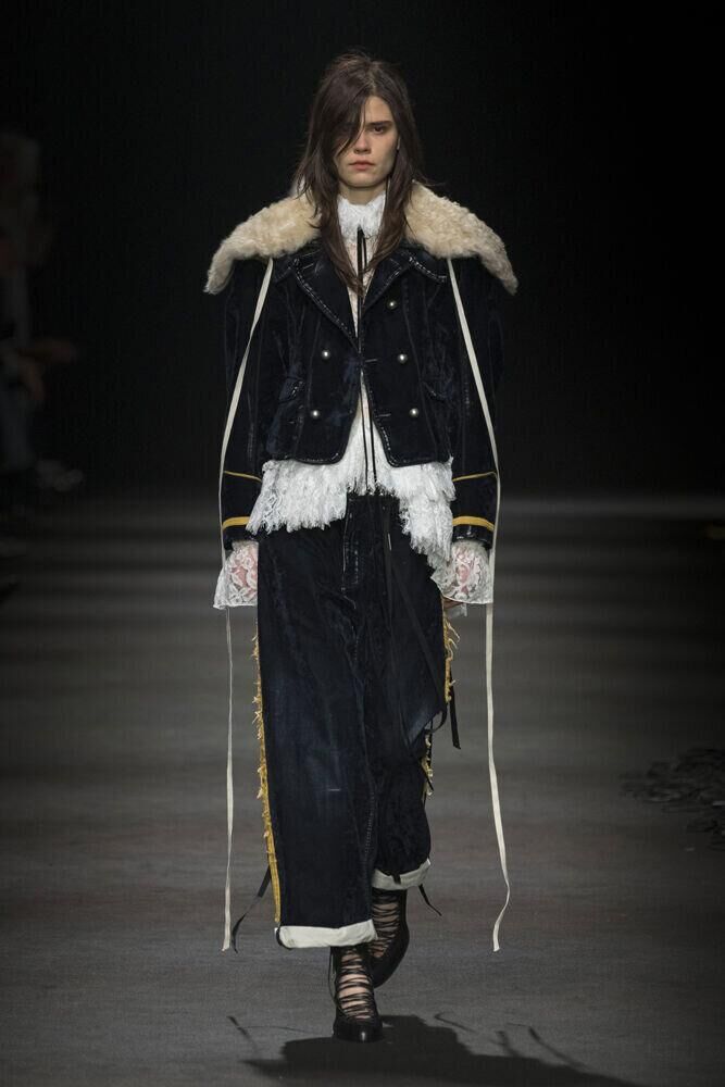 Le défilé Ann Demeulemeester automne-hiver 2026-2027 à la Fashion Week de Paris