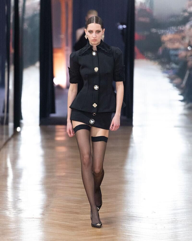 Le défilé Blumarine automne-hiver 2026-2027 à la Fashion Week de Milan