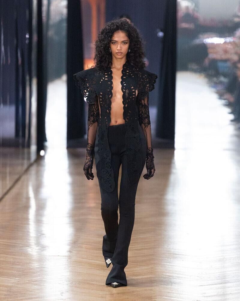 Le défilé Blumarine automne-hiver 2026-2027 à la Fashion Week de Milan