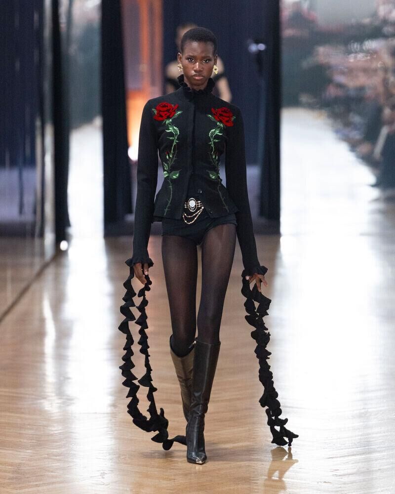 Le défilé Blumarine automne-hiver 2026-2027 à la Fashion Week de Milan