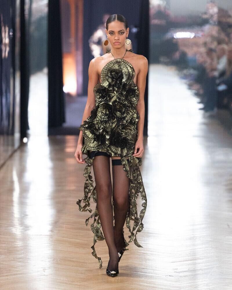 Le défilé Blumarine automne-hiver 2026-2027 à la Fashion Week de Milan
