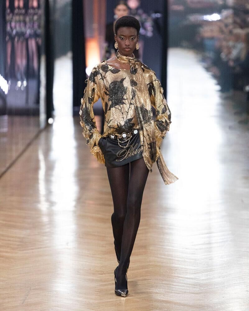 Le défilé Blumarine automne-hiver 2026-2027 à la Fashion Week de Milan
