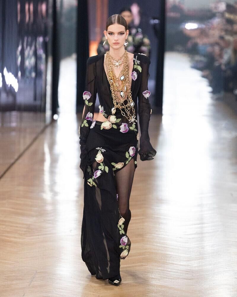 Le défilé Blumarine automne-hiver 2026-2027 à la Fashion Week de Milan