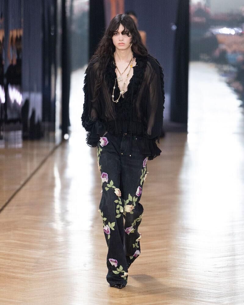 Le défilé Blumarine automne-hiver 2026-2027 à la Fashion Week de Milan