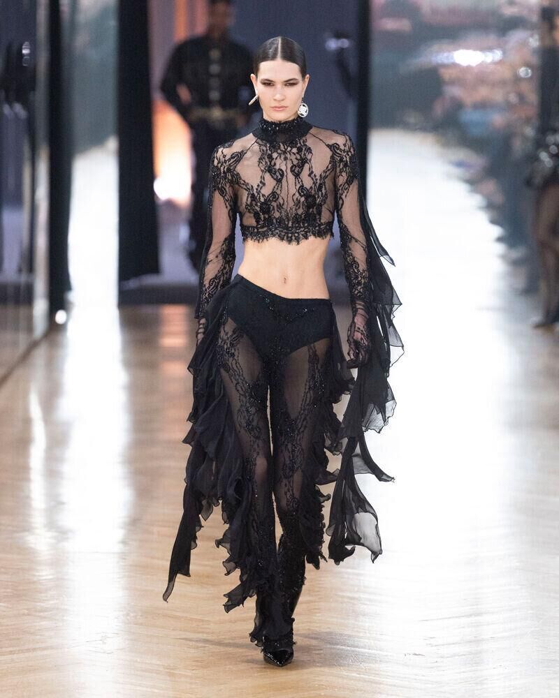 Le défilé Blumarine automne-hiver 2026-2027 à la Fashion Week de Milan