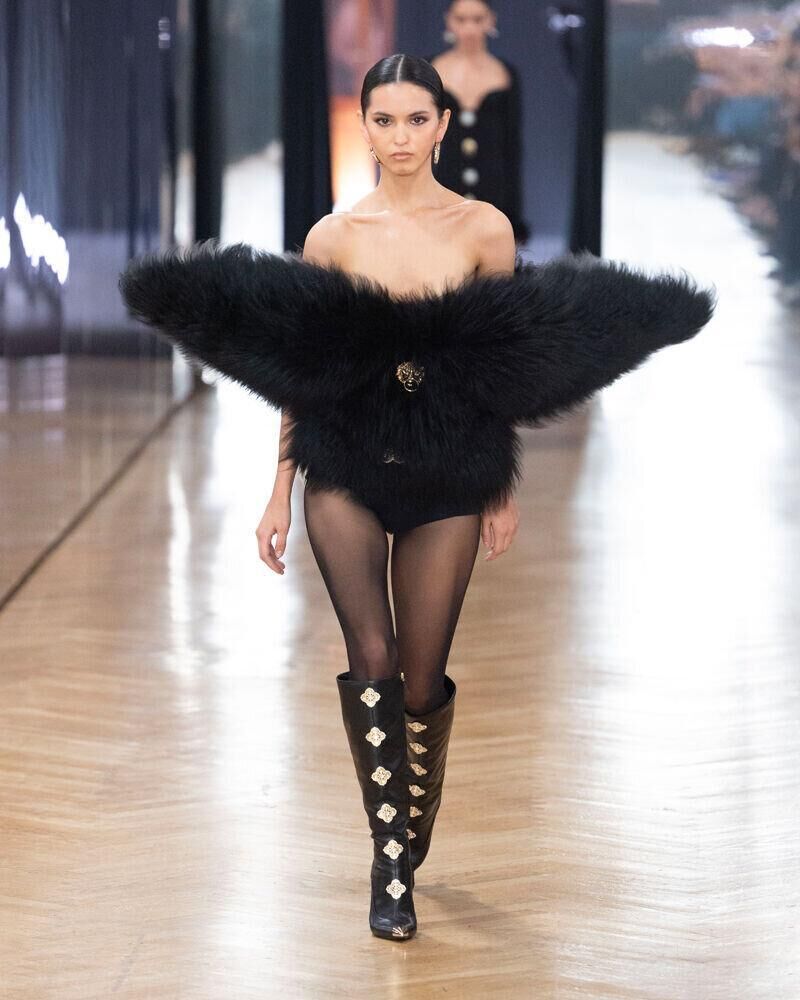 Le défilé Blumarine automne-hiver 2026-2027 à la Fashion Week de Milan