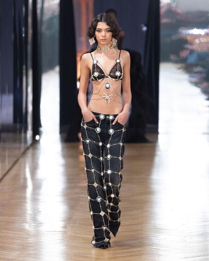 Le défilé Blumarine automne-hiver 2026-2027 à la Fashion Week de Milan
