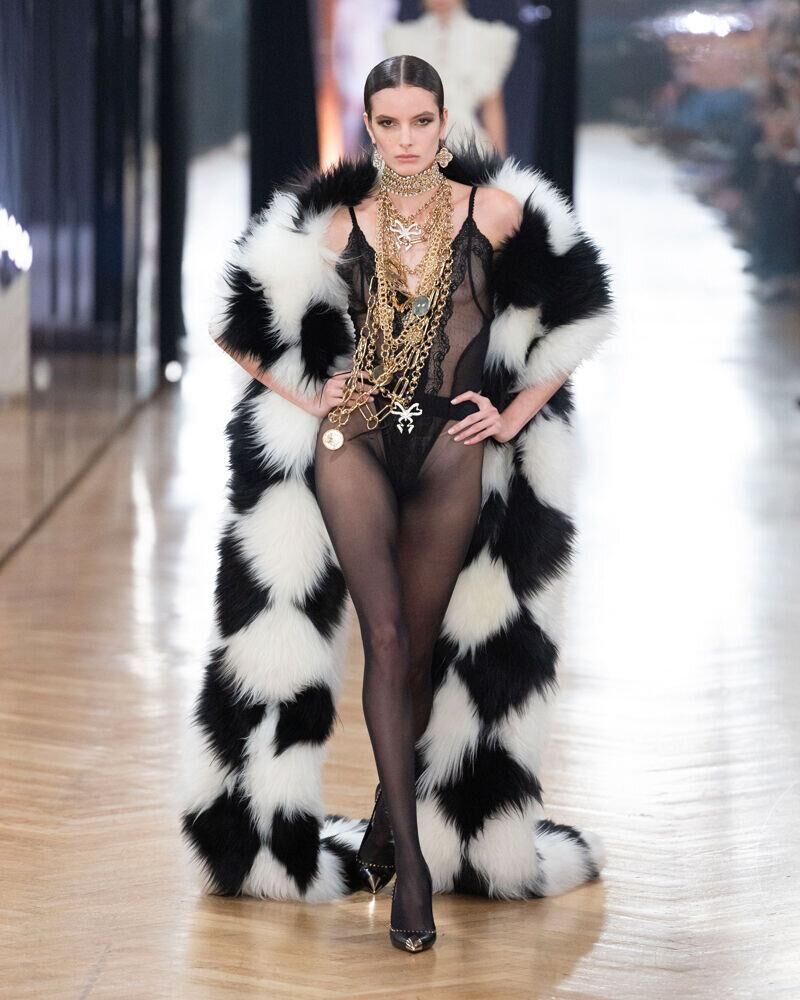 Le défilé Blumarine automne-hiver 2026-2027 à la Fashion Week de Milan