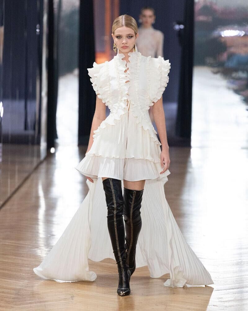 Le défilé Blumarine automne-hiver 2026-2027 à la Fashion Week de Milan