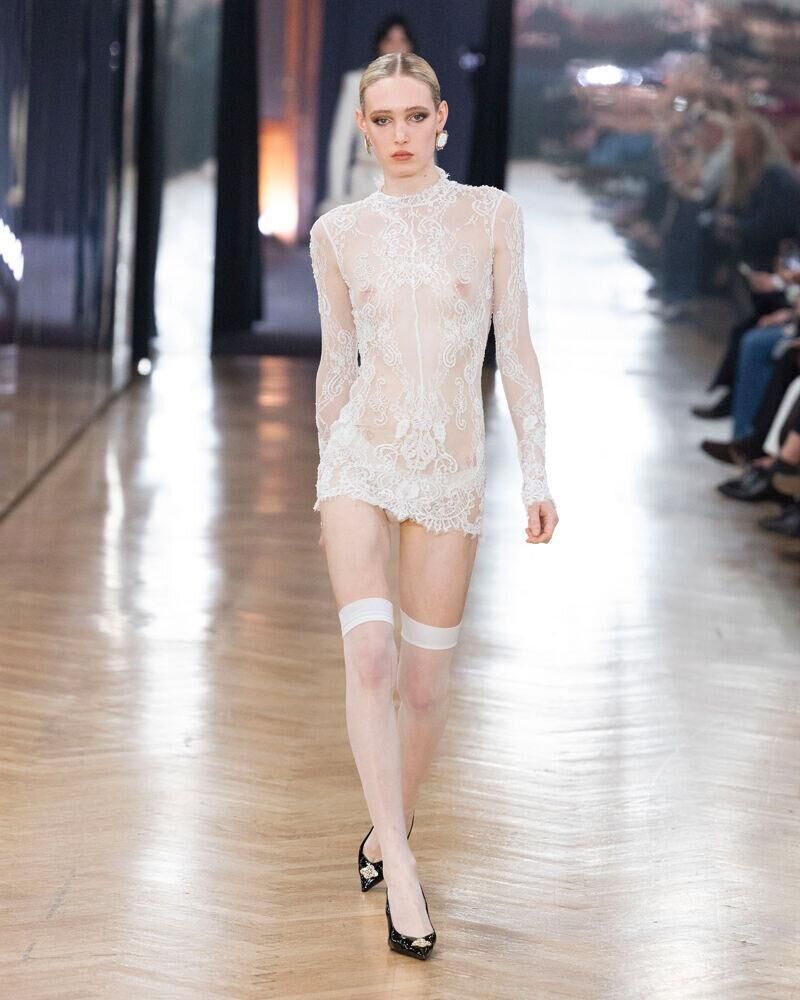 Le défilé Blumarine automne-hiver 2026-2027 à la Fashion Week de Milan