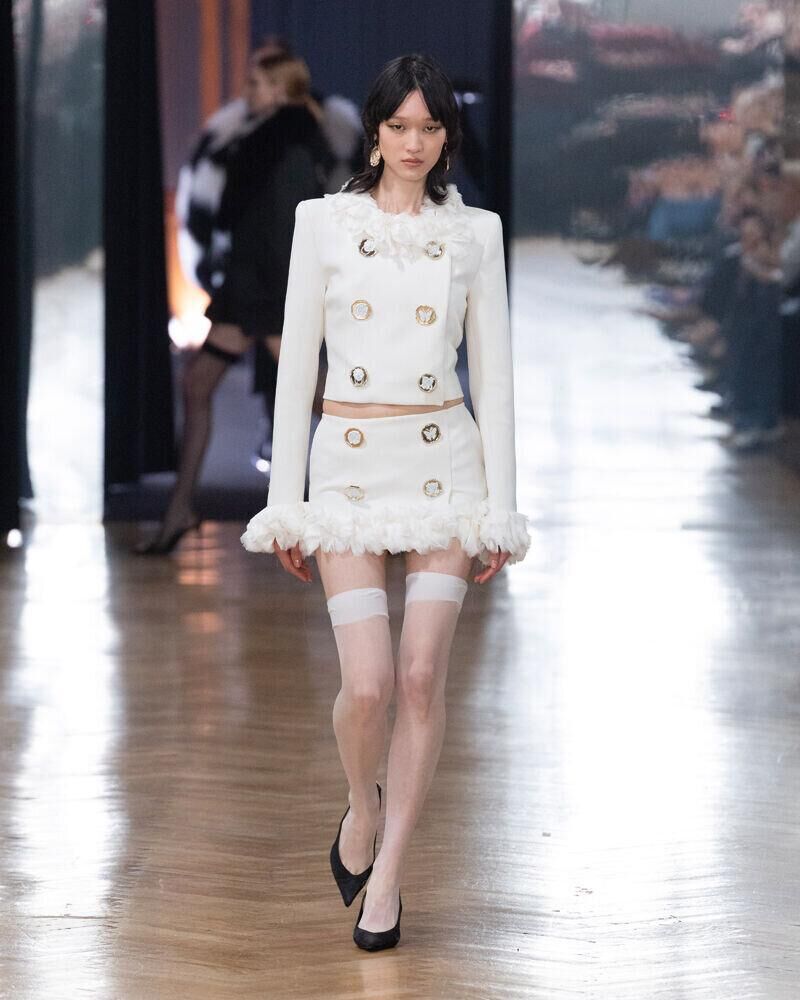 Le défilé Blumarine automne-hiver 2026-2027 à la Fashion Week de Milan