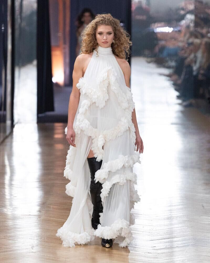 Le défilé Blumarine automne-hiver 2026-2027 à la Fashion Week de Milan