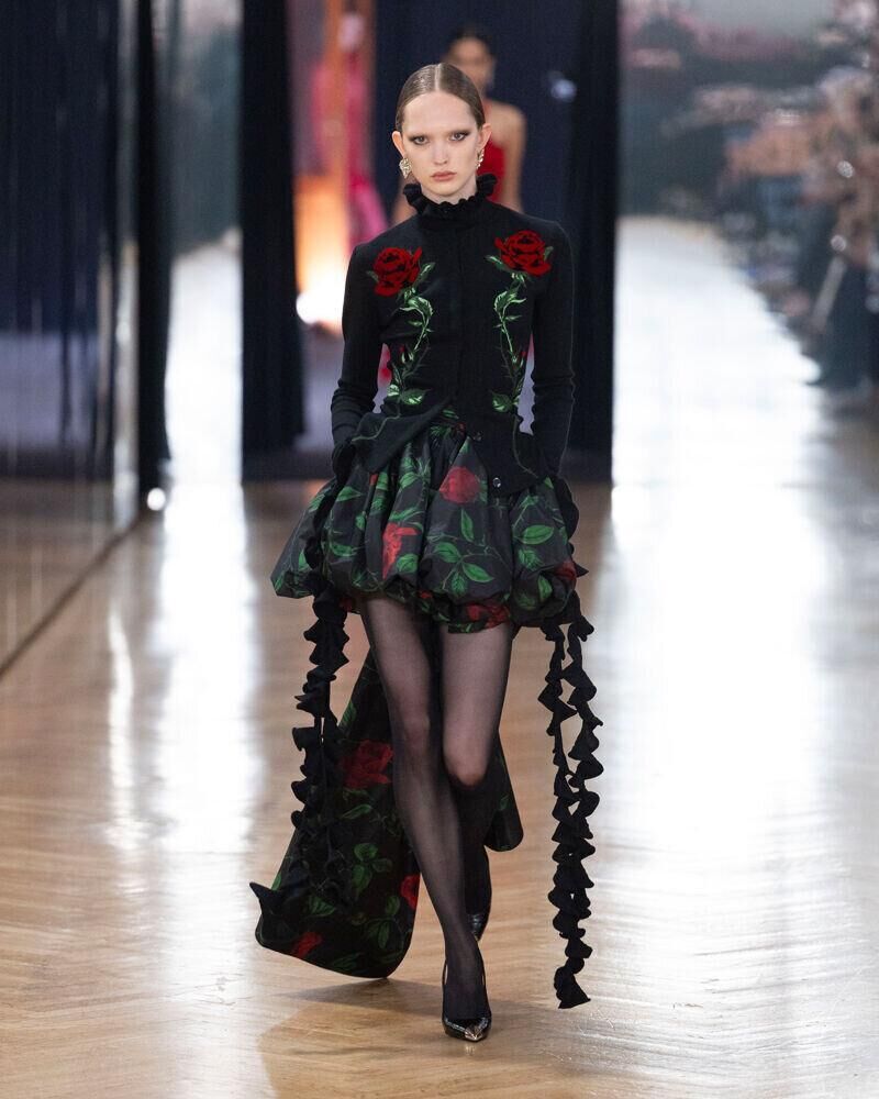 Le défilé Blumarine automne-hiver 2026-2027 à la Fashion Week de Milan