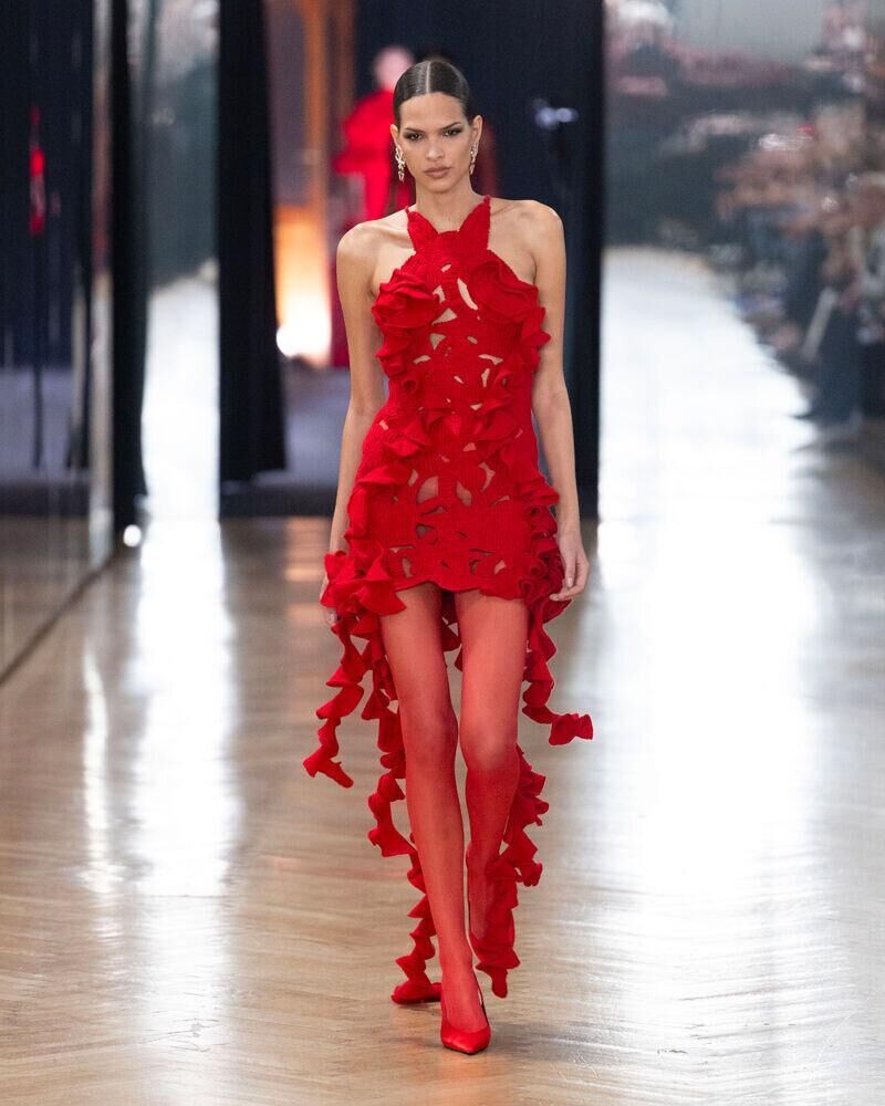 Le défilé Blumarine automne-hiver 2026-2027 à la Fashion Week de Milan