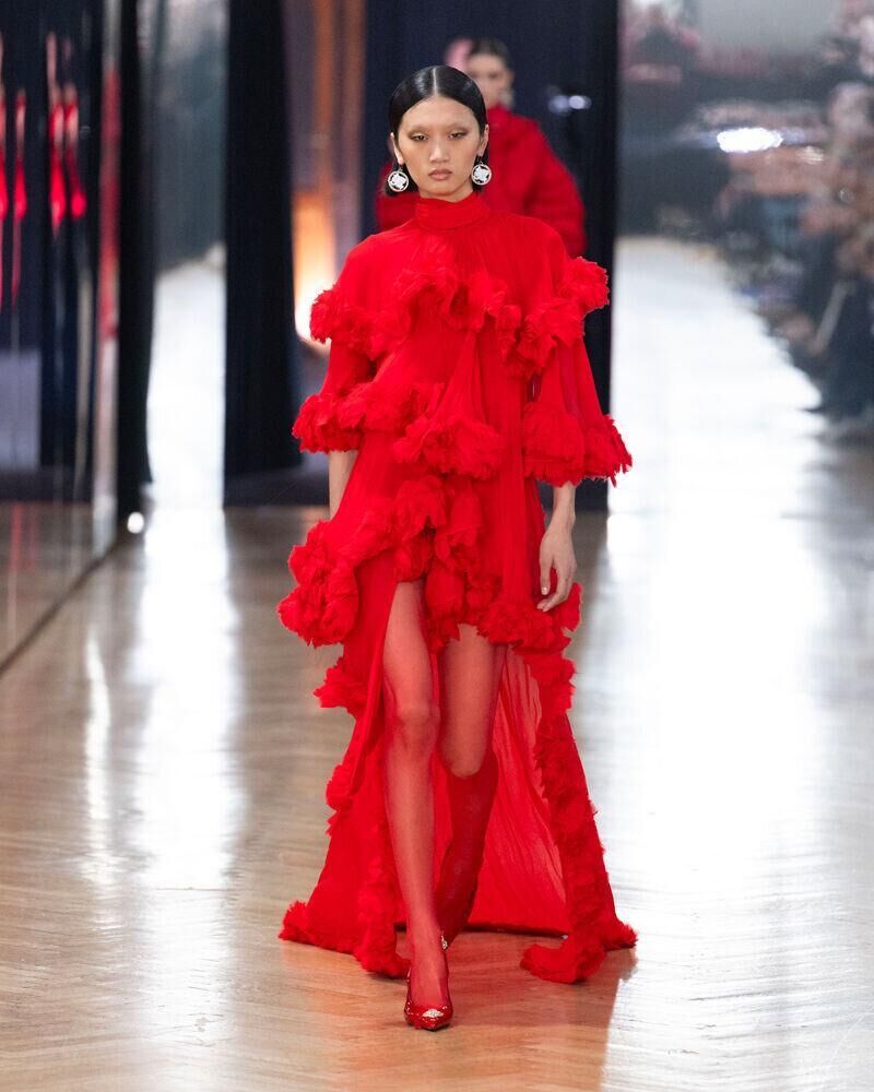 Le défilé Blumarine automne-hiver 2026-2027 à la Fashion Week de Milan