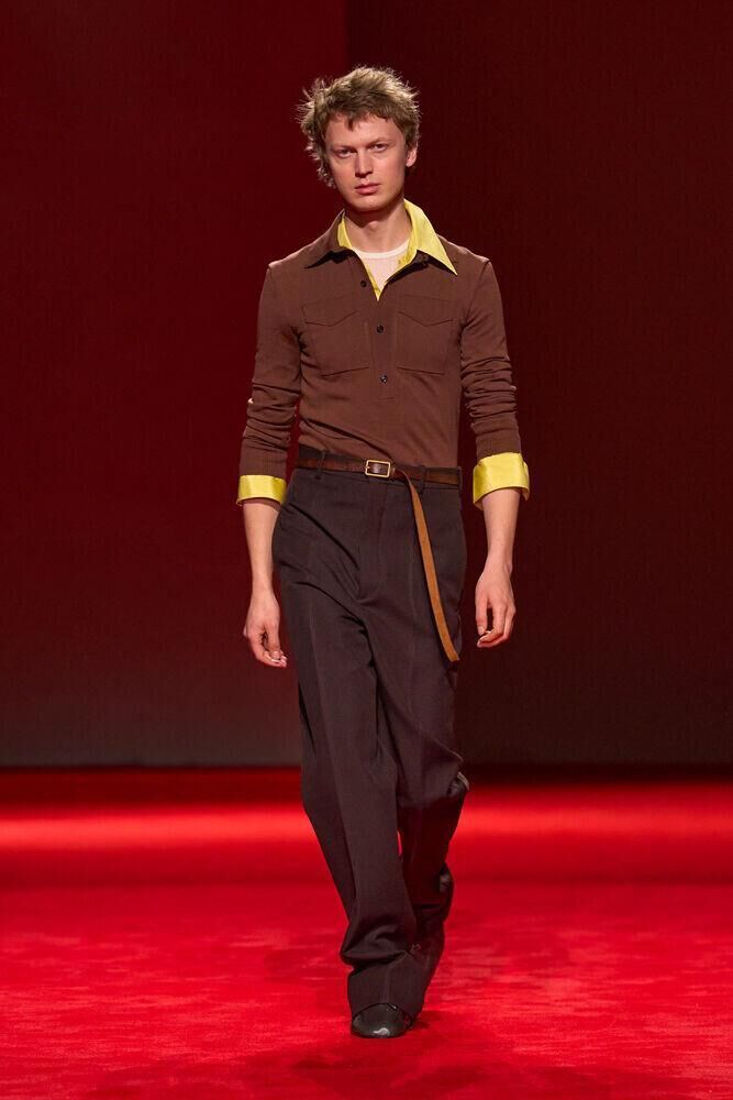 Le défilé Bottega Veneta automne-hiver 2026-2027 à la Fashion Week de Milan
