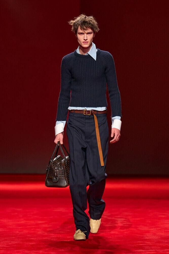 Le défilé Bottega Veneta automne-hiver 2026-2027 à la Fashion Week de Milan