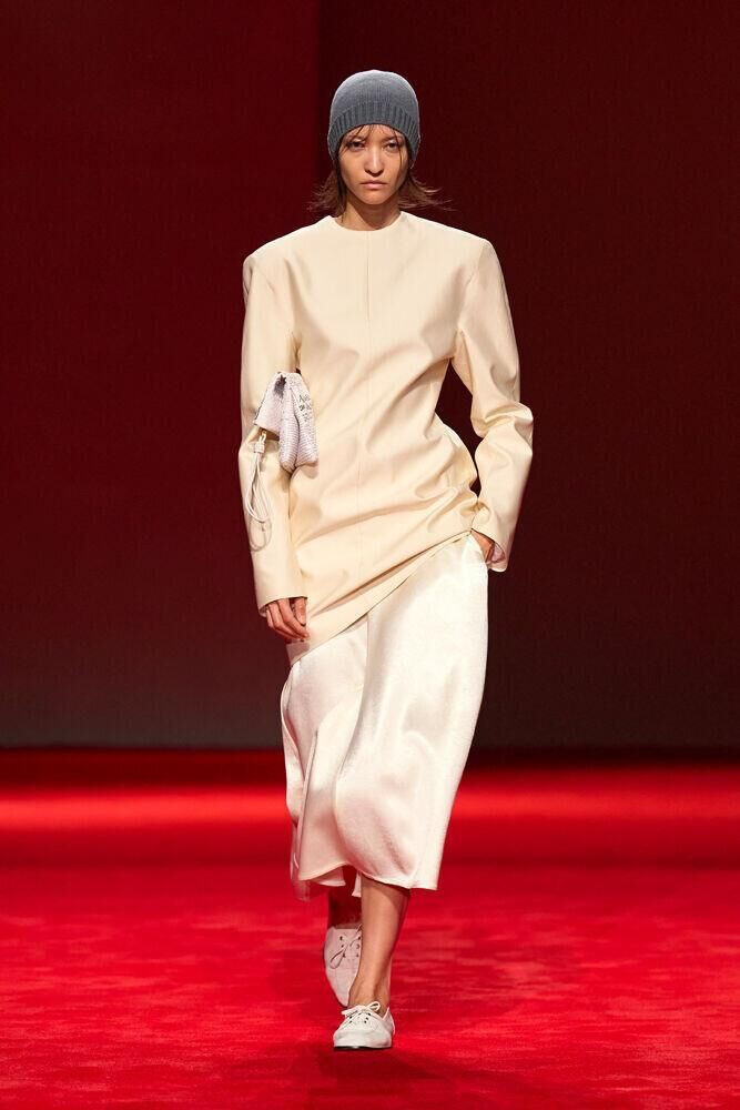 Le défilé Bottega Veneta automne-hiver 2026-2027 à la Fashion Week de Milan